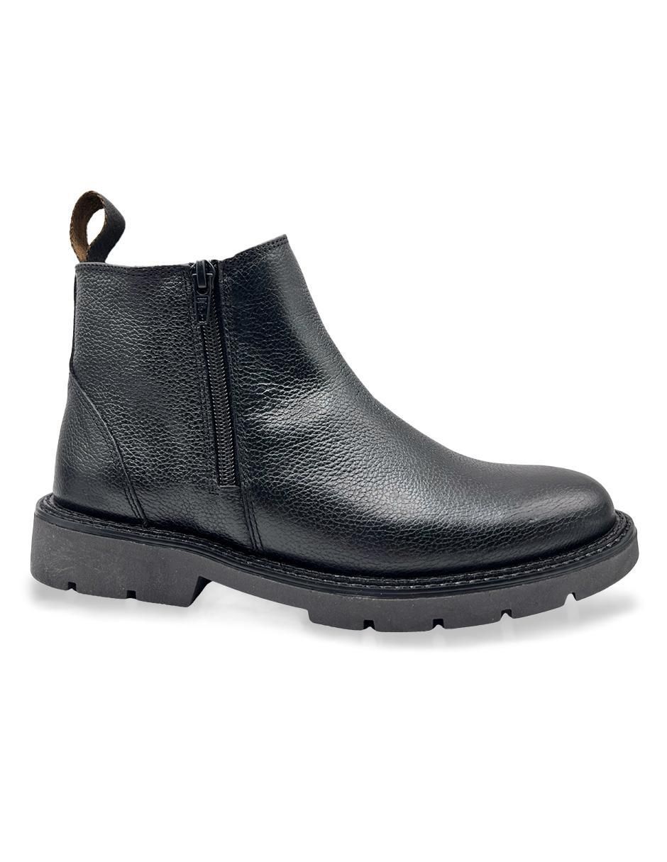Bota de piel para hombre