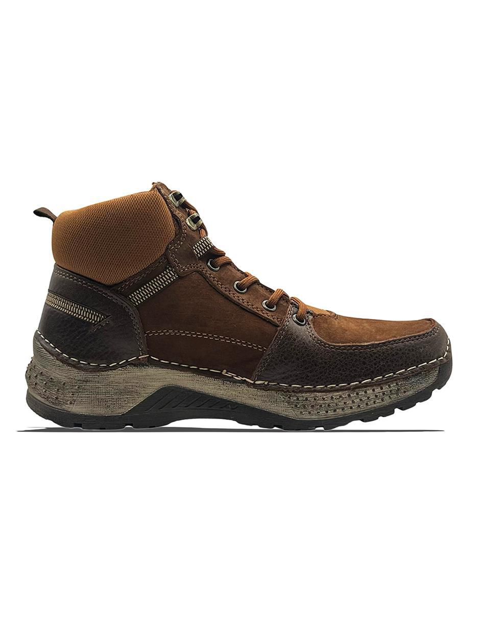 Bota de piel para hombre