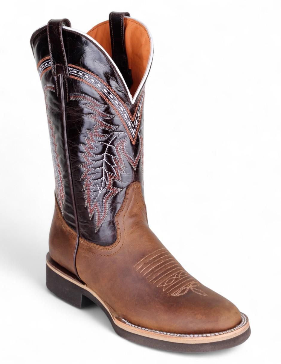 Bota de piel para hombre