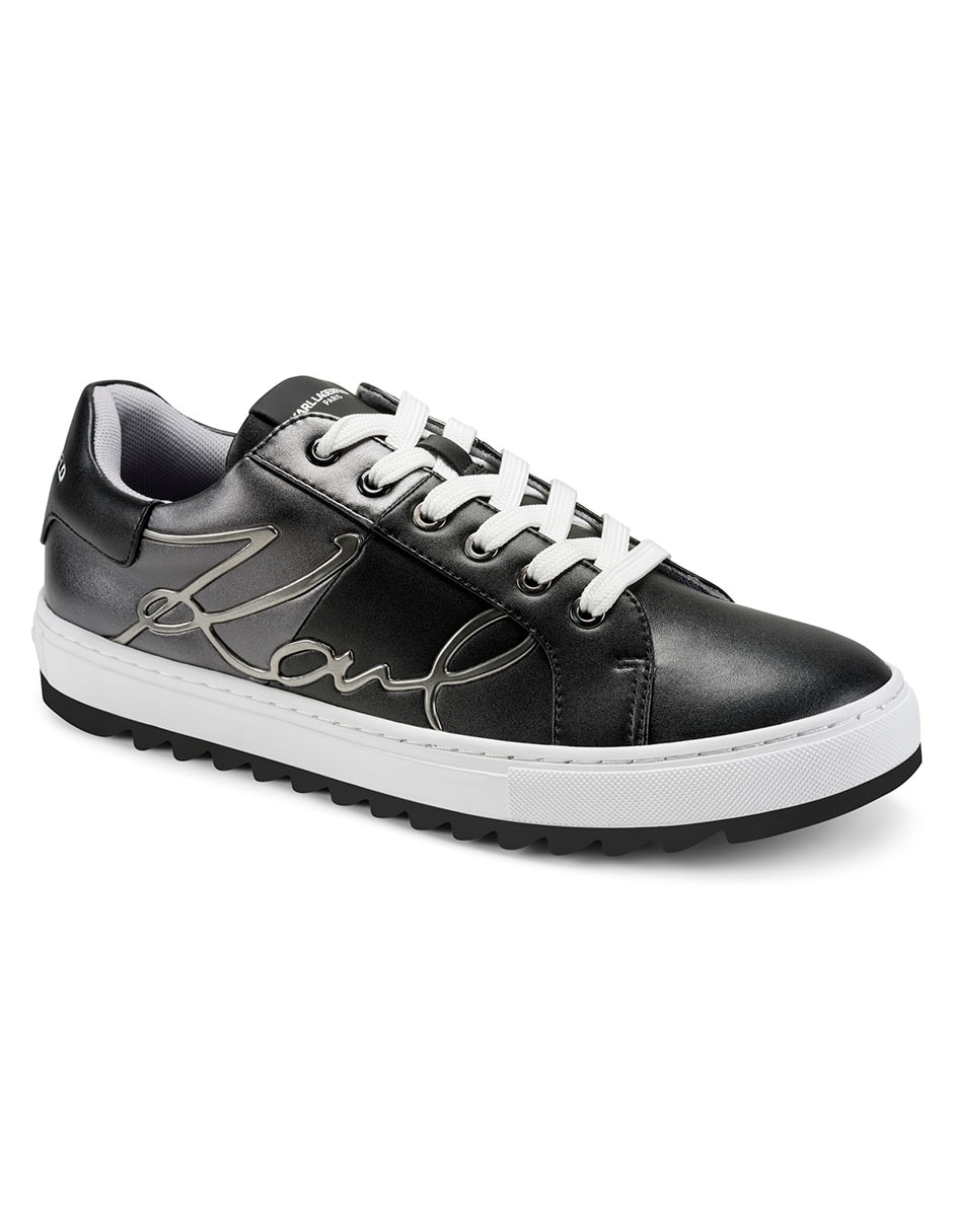 Tenis de piel para hombre