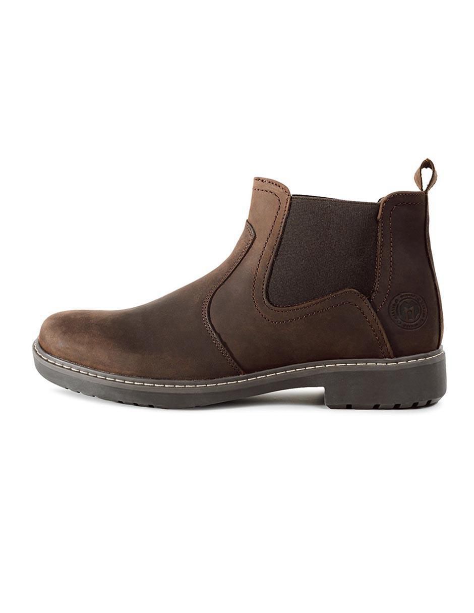 Bota de piel para hombre