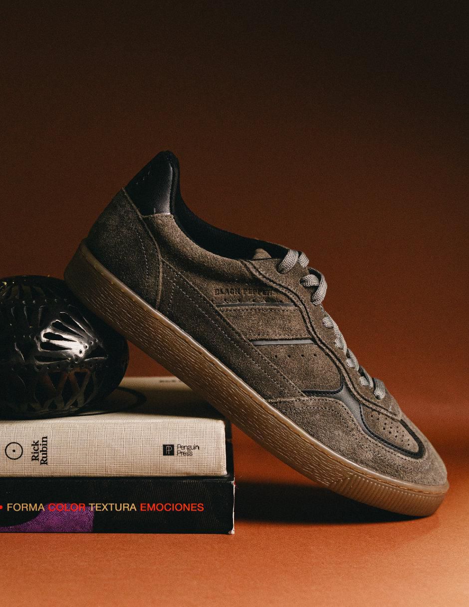 Tenis de piel para hombre 8