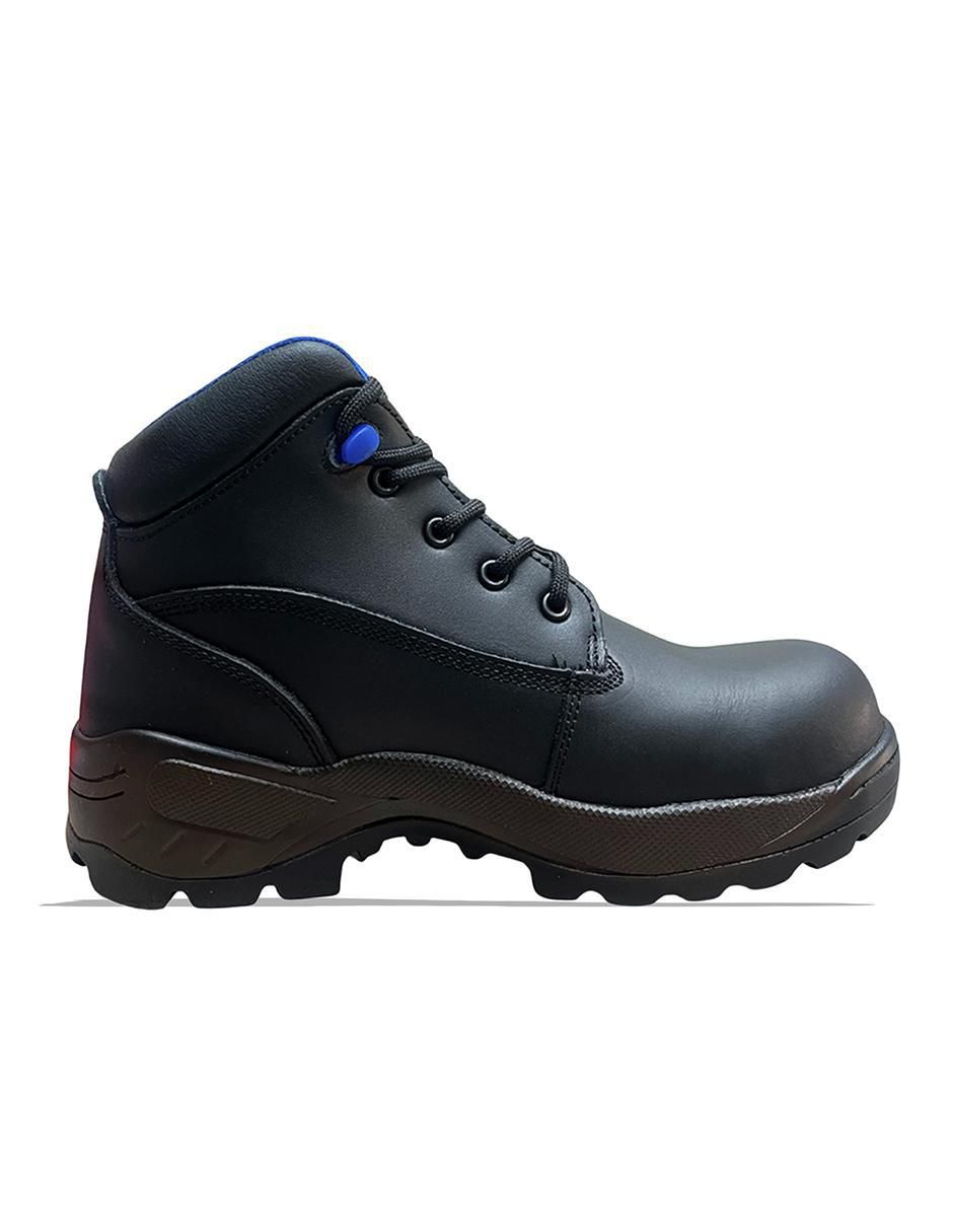 Bota industrial de cuero y piel