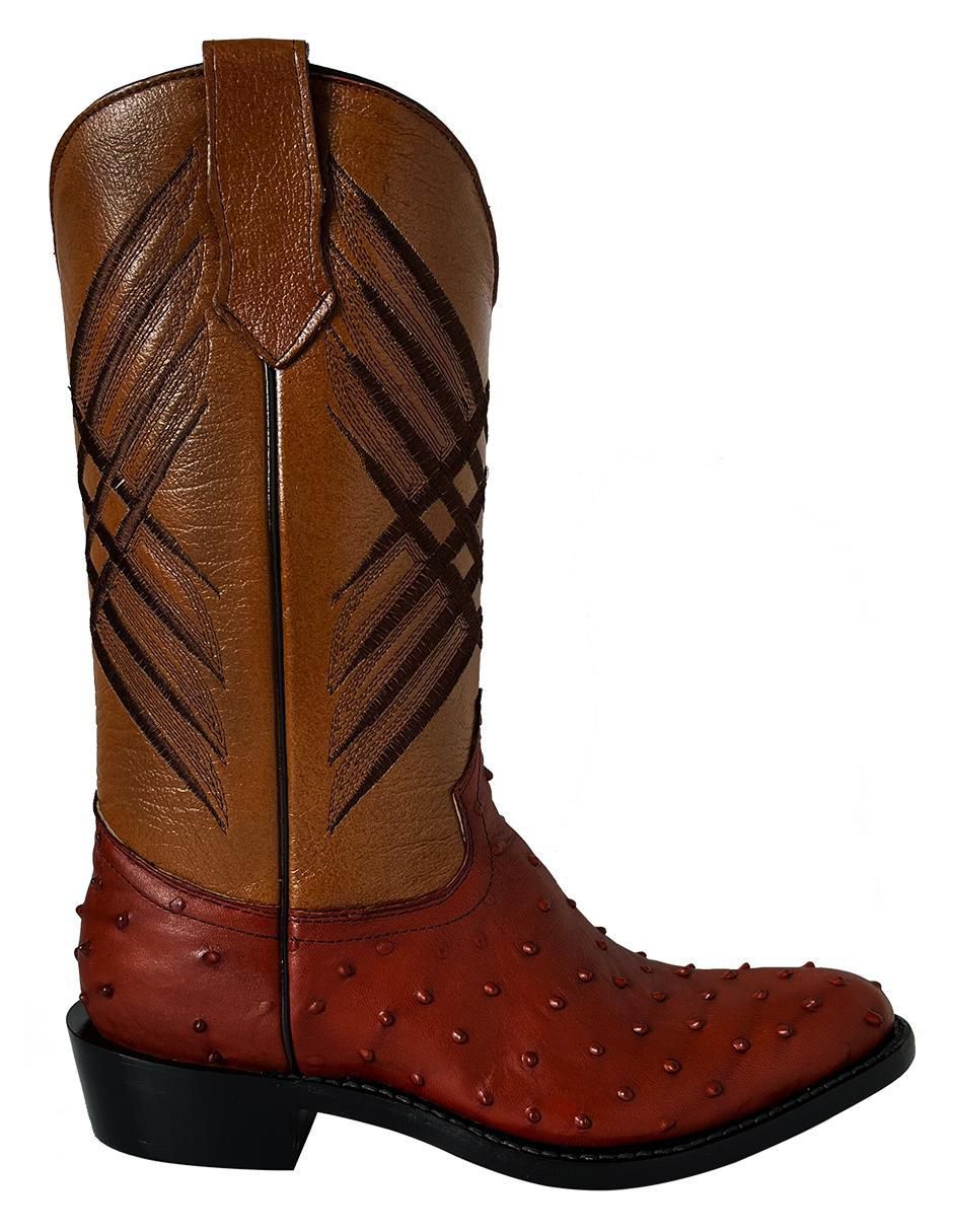 Bota de piel para hombre