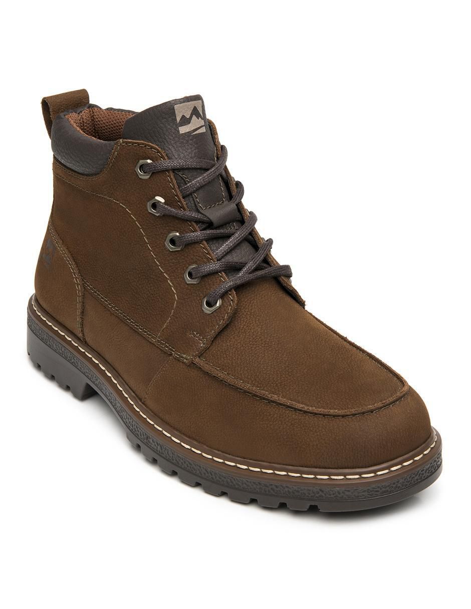 Botín de piel para hombre