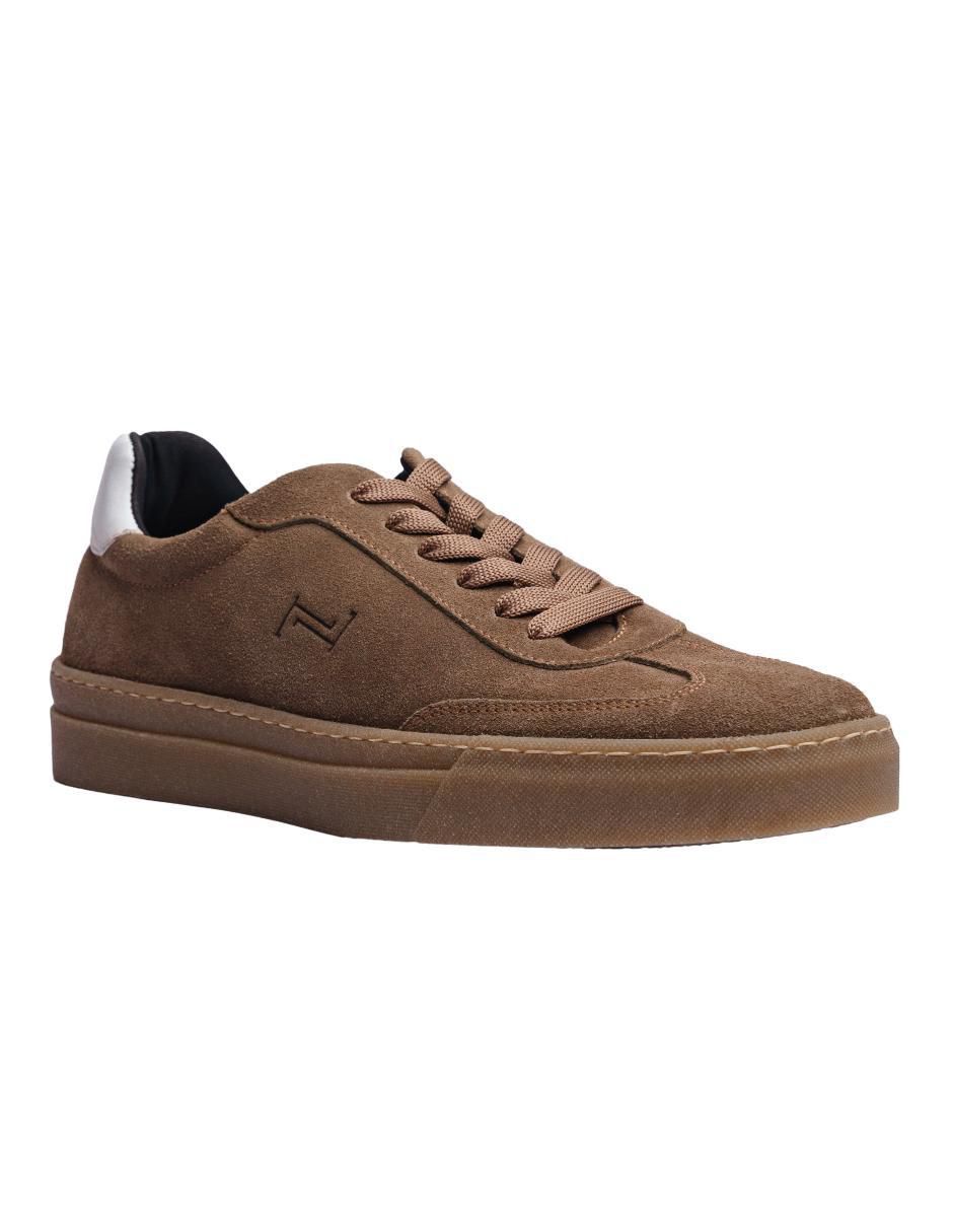Tenis de piel para hombre