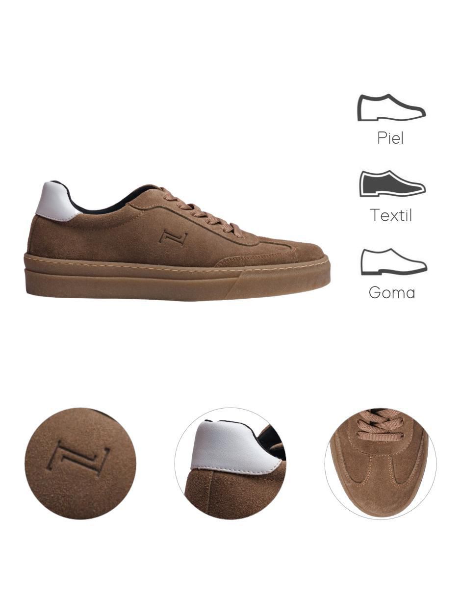 Tenis de piel para hombre 8
