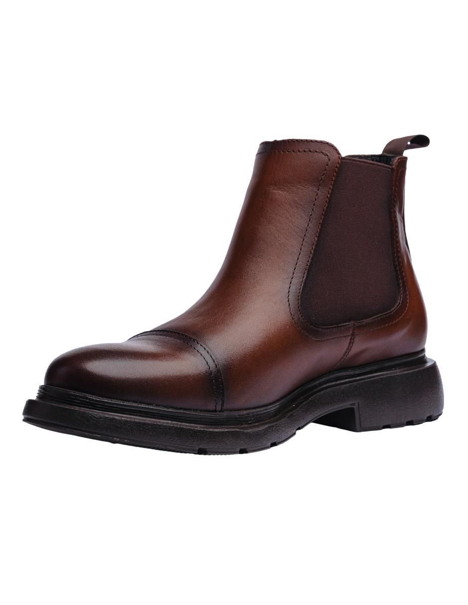 Botín de piel para hombre 6