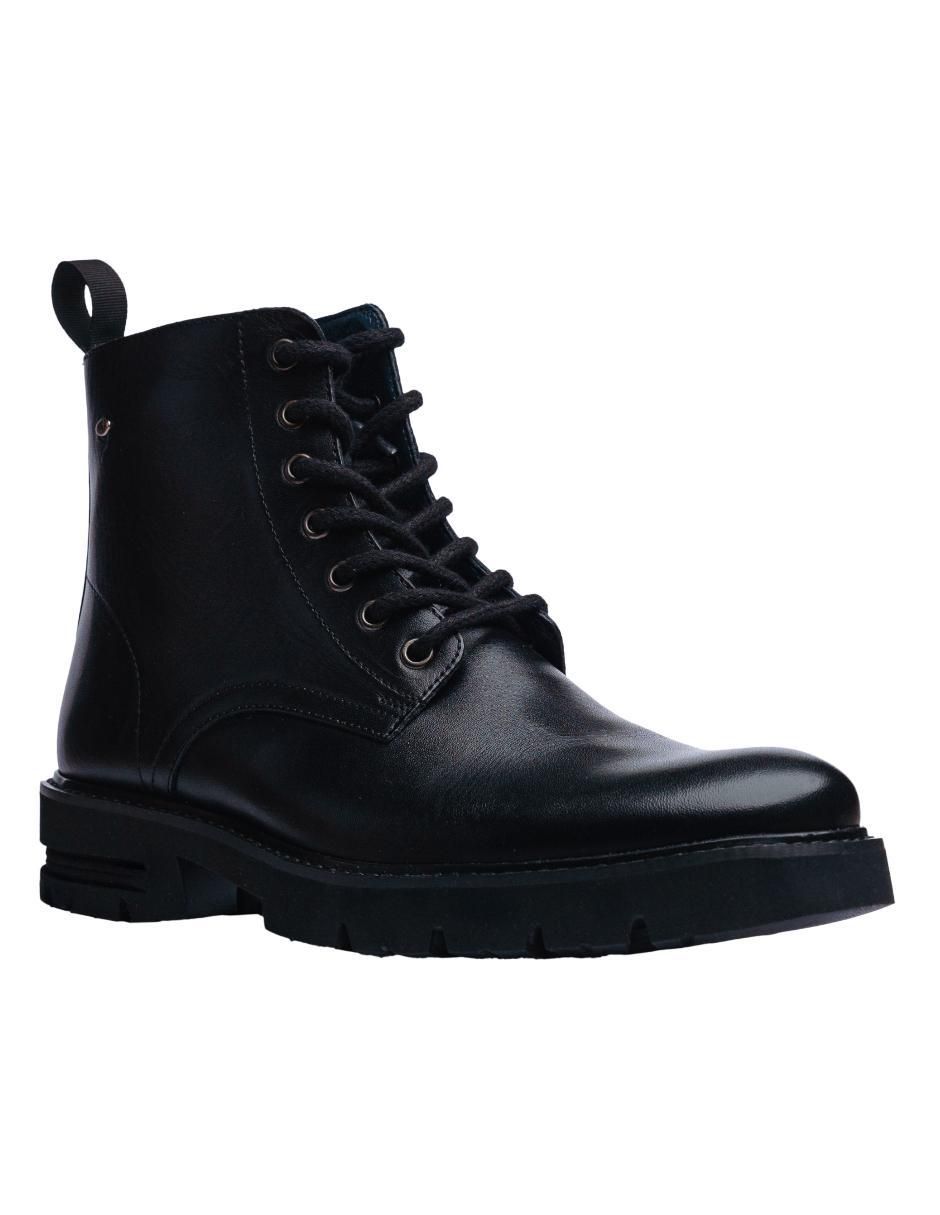 Bota de piel para hombre
