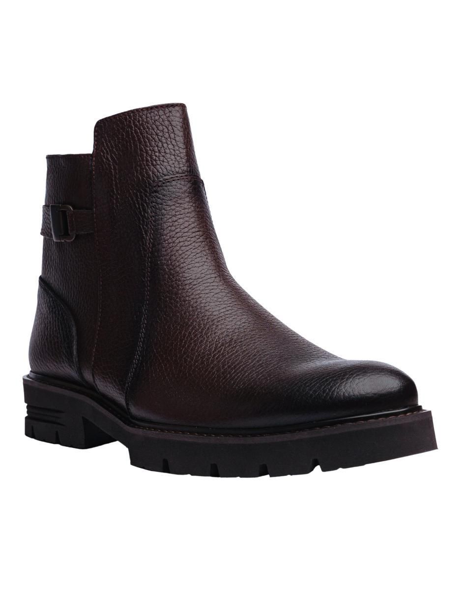 Botín de piel para hombre Botín de piel para hombre