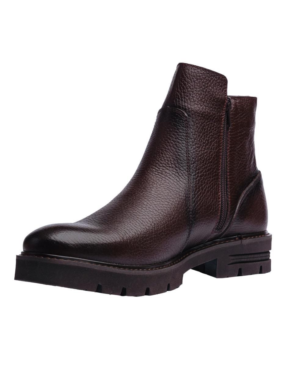 Botín de piel para hombre 6