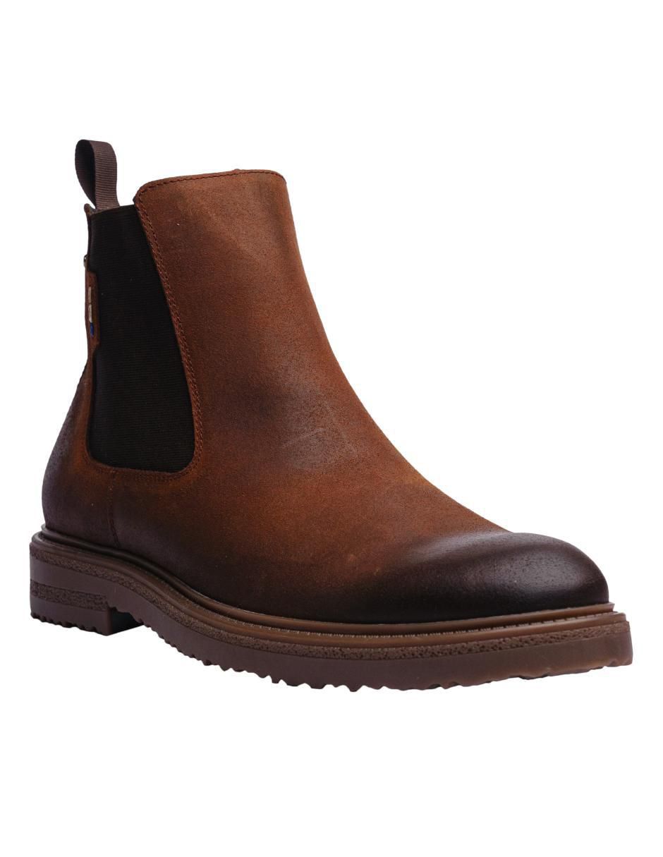 Botín de piel para hombre