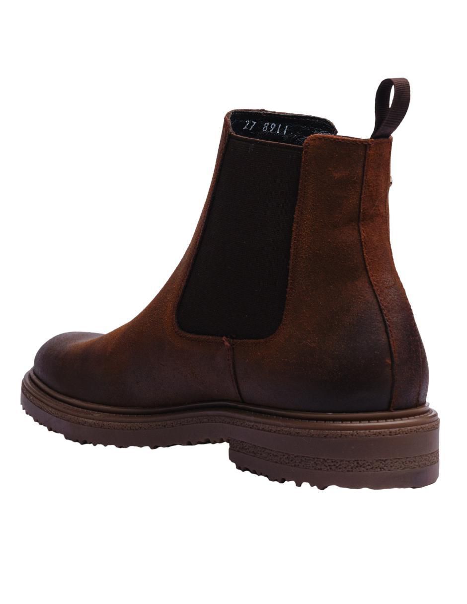 Botín de piel para hombre 4