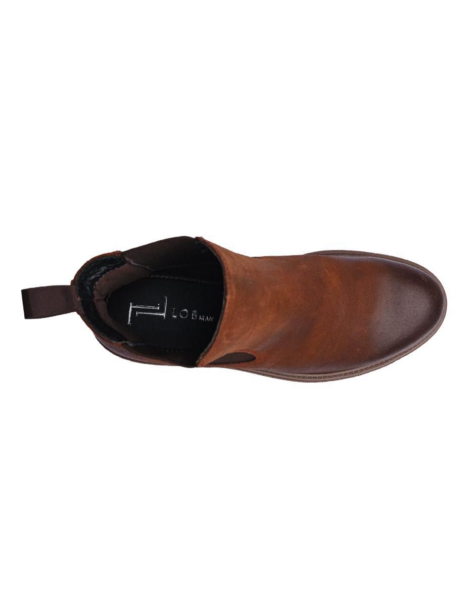 Botín de piel para hombre 7