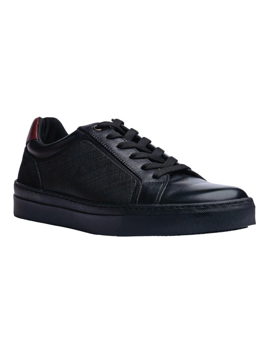 Tenis de piel para hombre