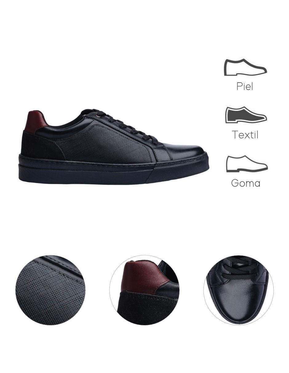 Tenis de piel para hombre 8