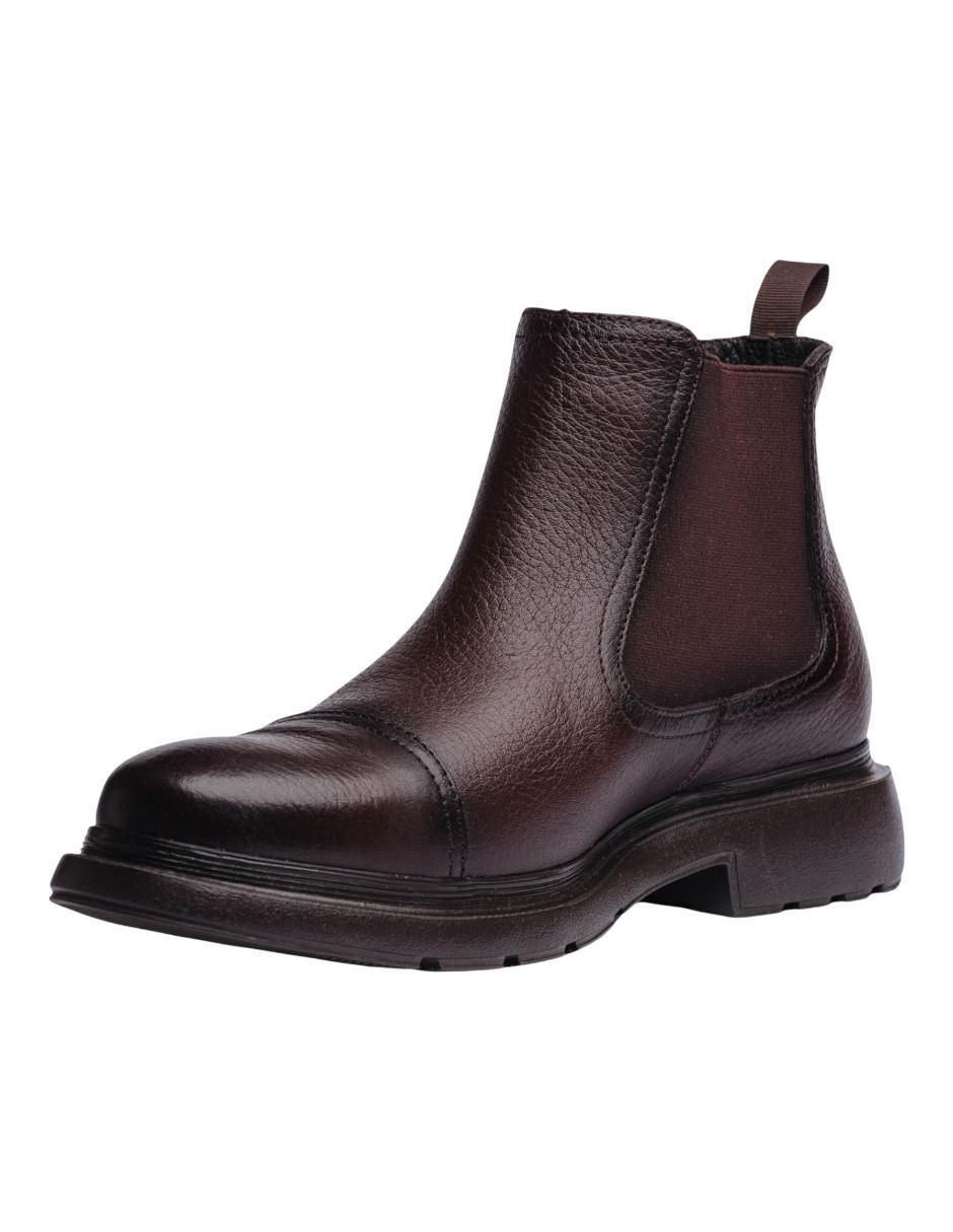 Botín de piel para hombre 6
