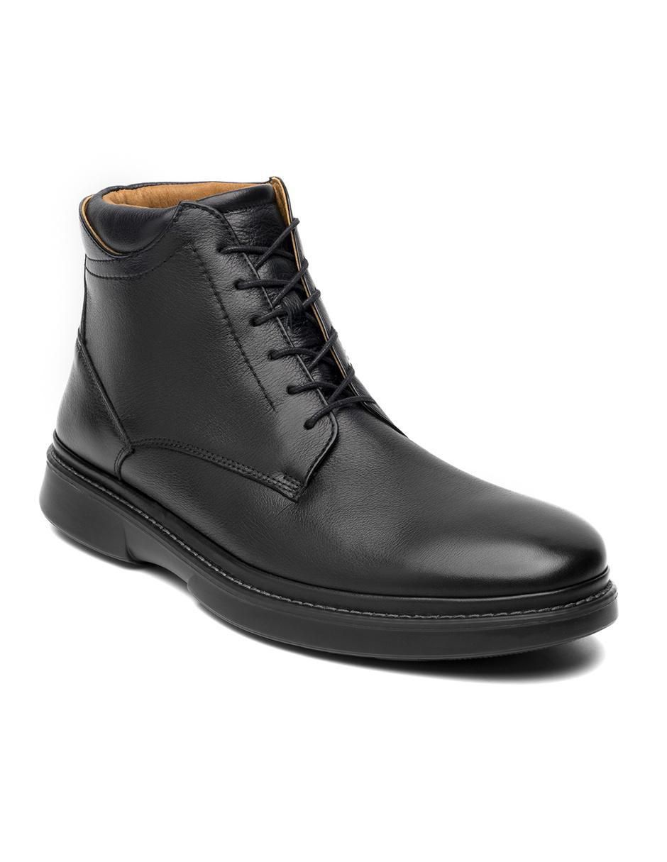 Botín de piel para hombre