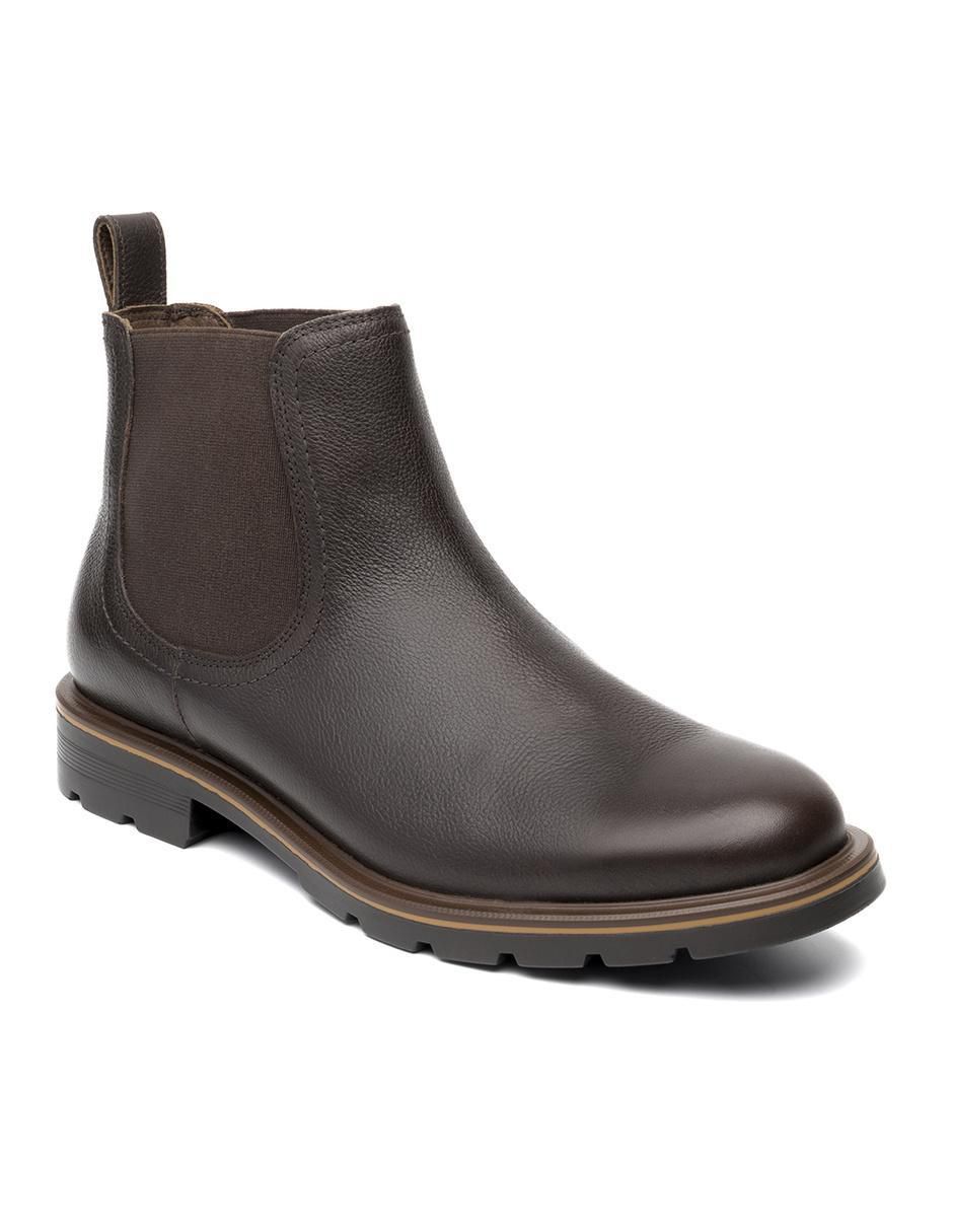 Botín de piel para hombre Botín de piel para hombre