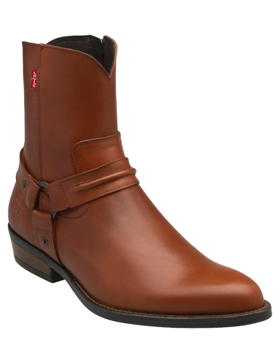 Bota de piel para hombre