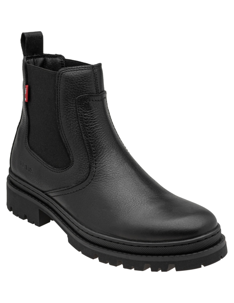 Botín de piel para hombre