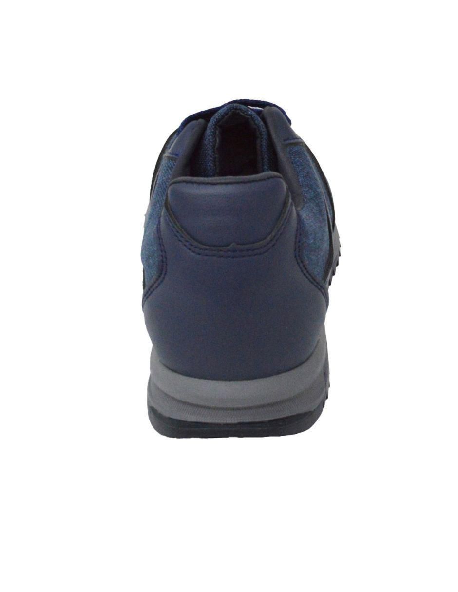 Tenis Tenis Casual Azul Marino para hombre 3