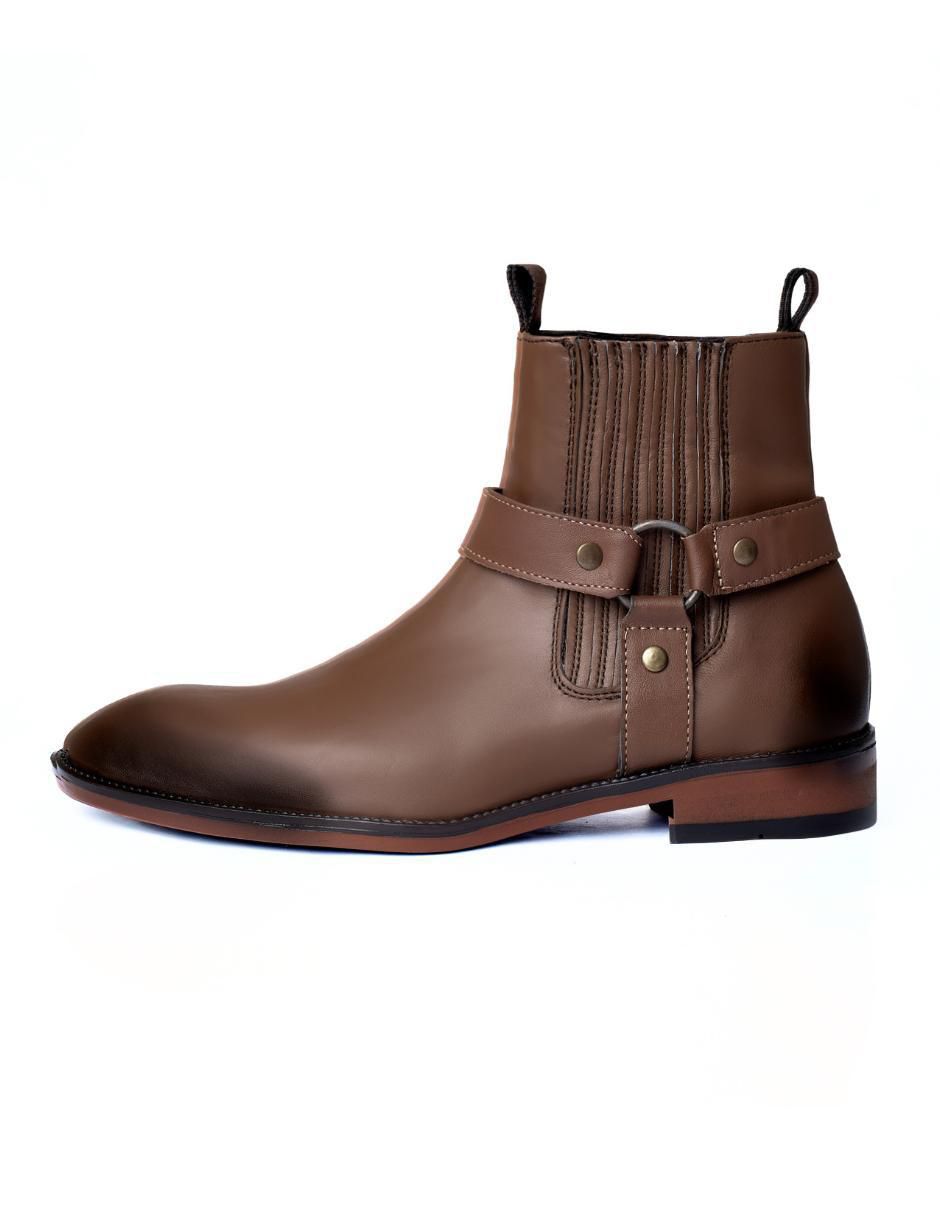 Botín de piel para hombre 3