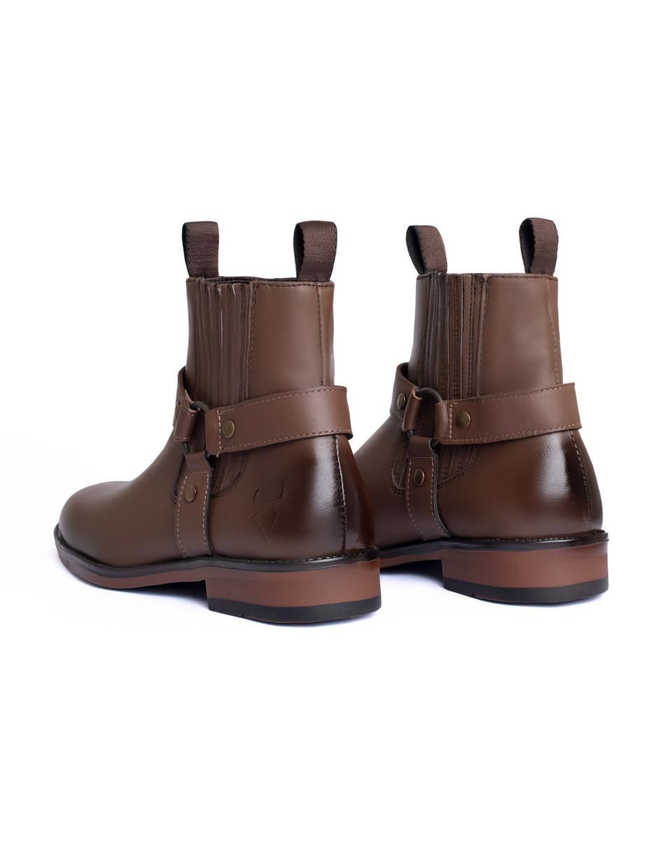 Botín de piel para hombre 4