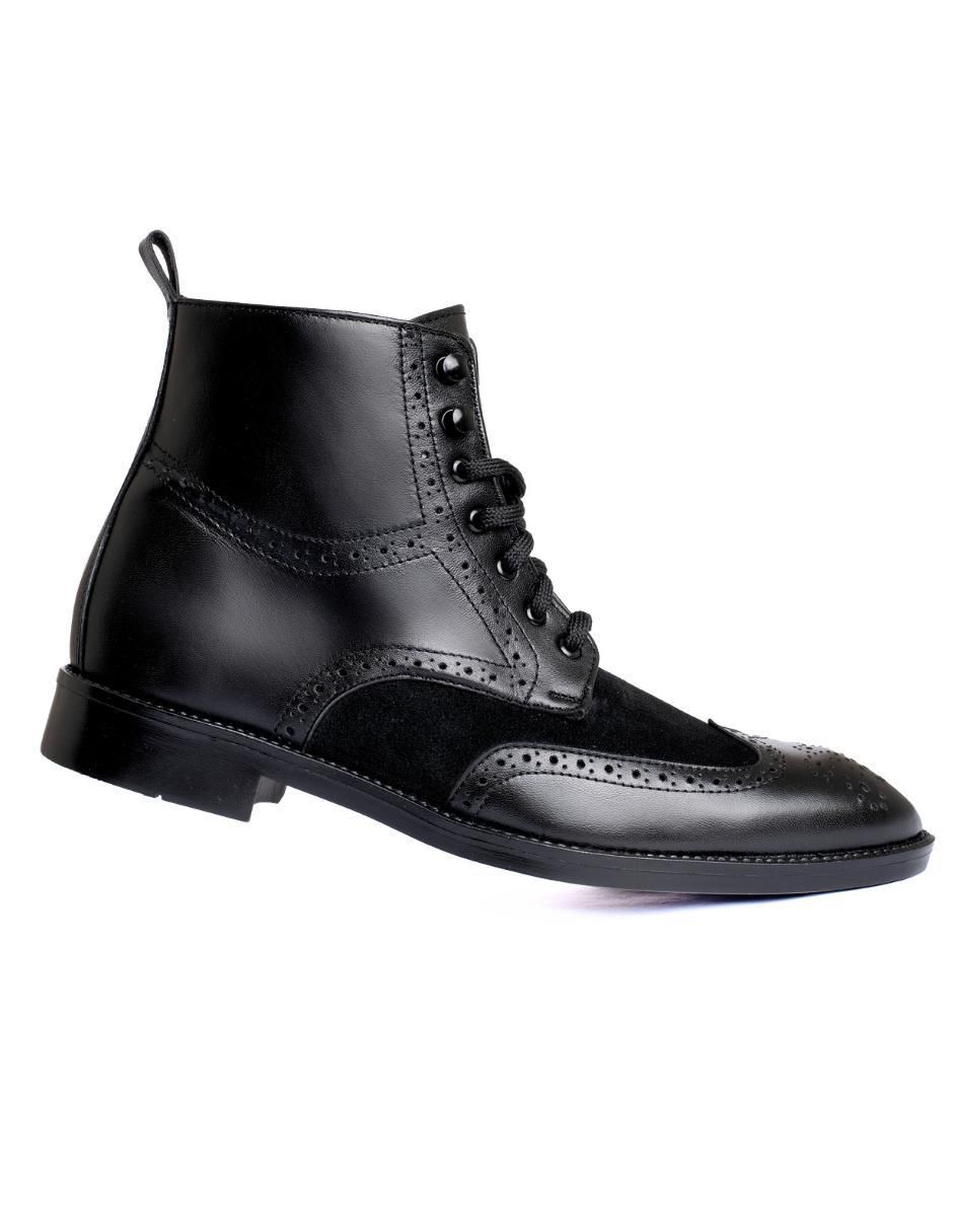 Botín de piel para hombre Botín de piel para hombre