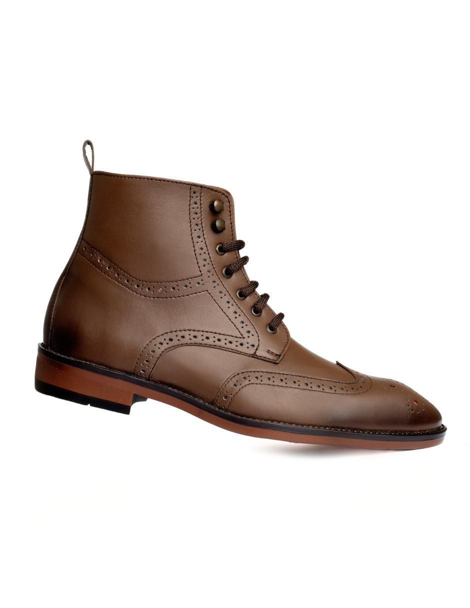 Botín de piel para hombre Botín de piel para hombre