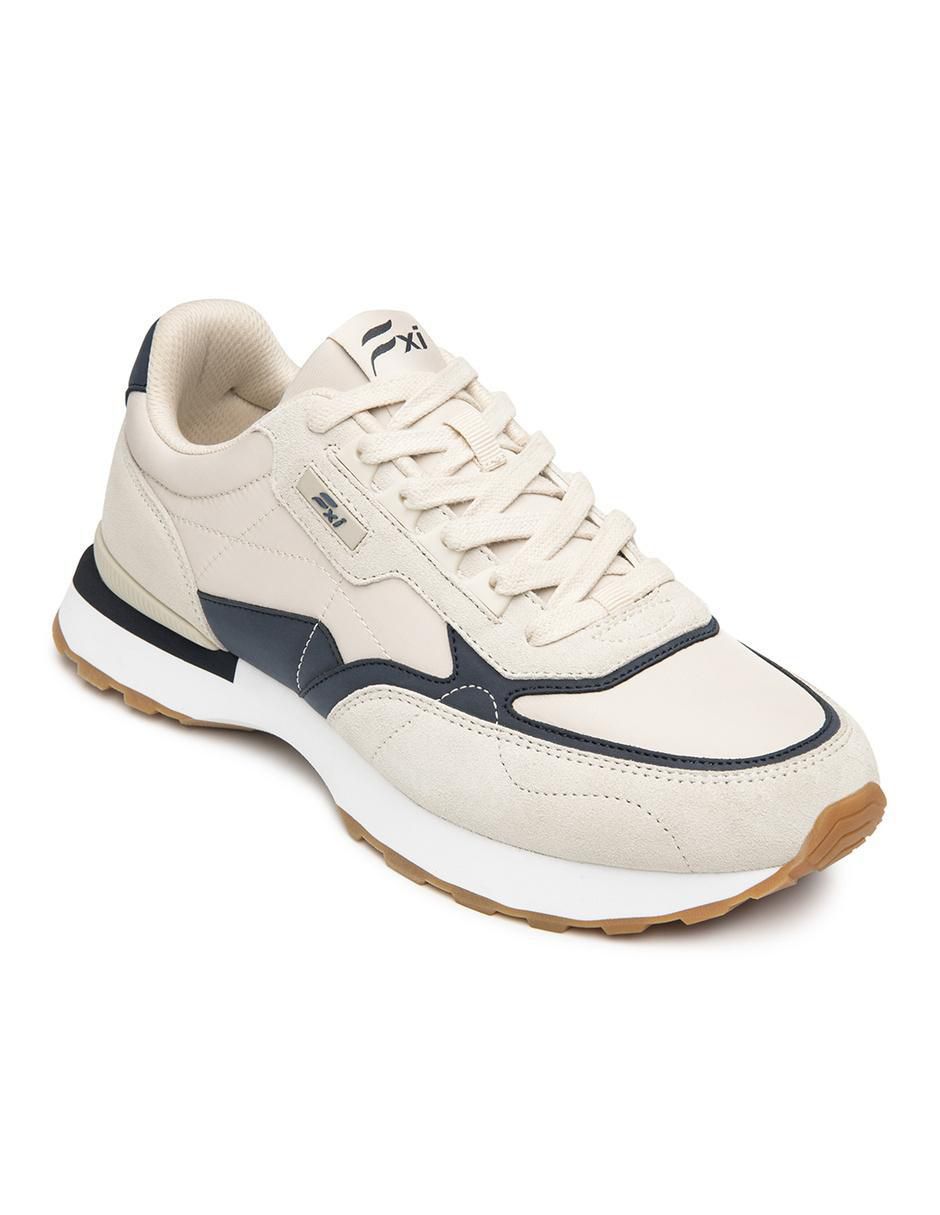 Tenis de piel para hombre