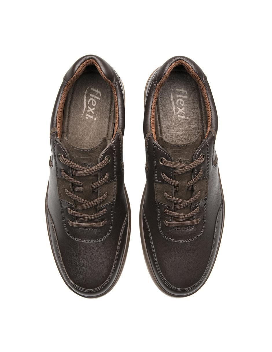 Tenis de piel para hombre 5