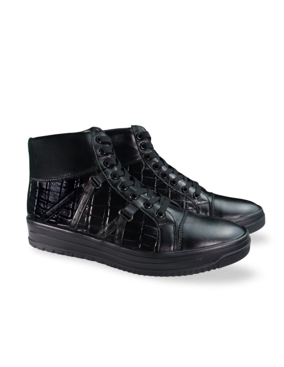 Tenis de piel para hombre 3