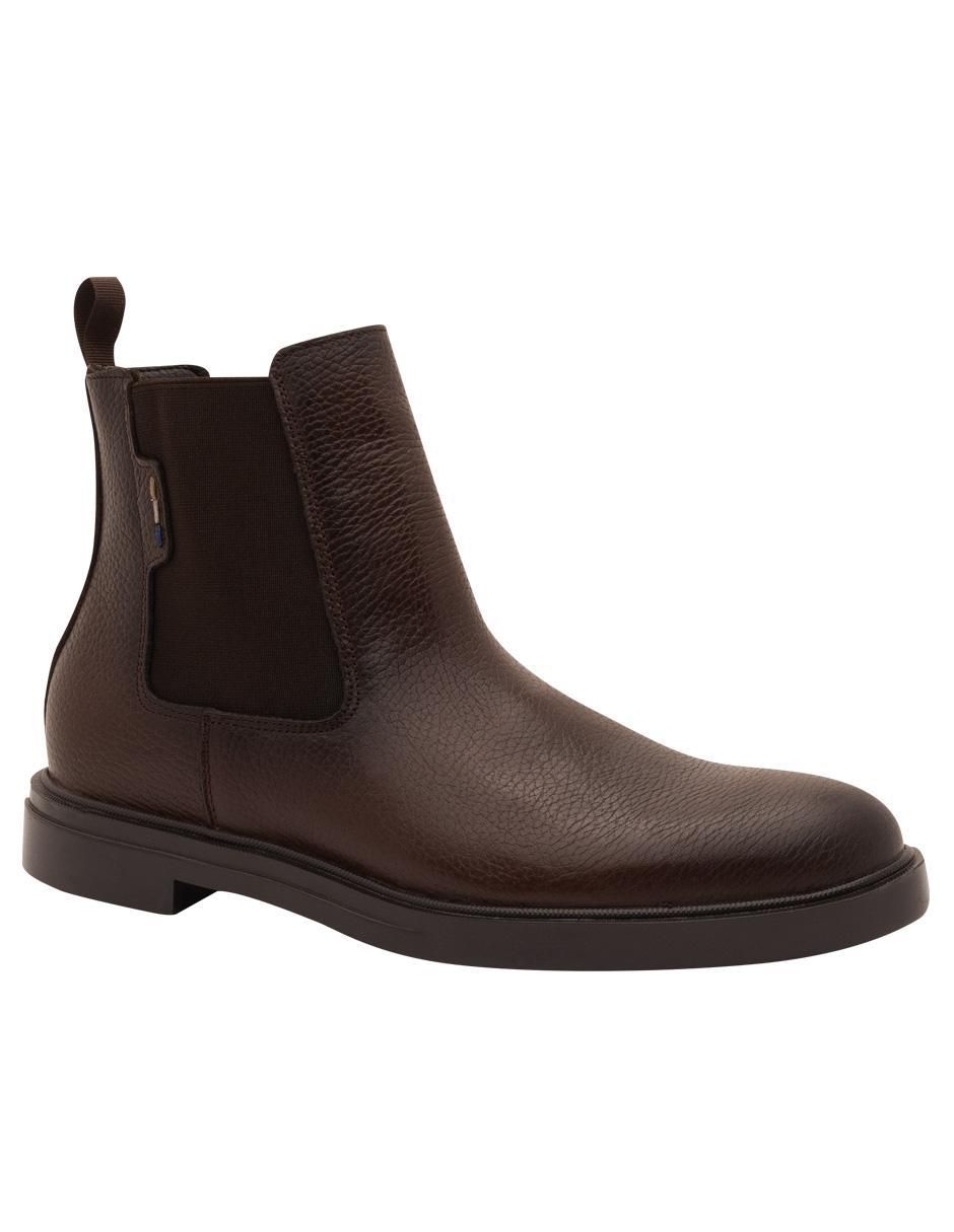 Botín de piel para hombre