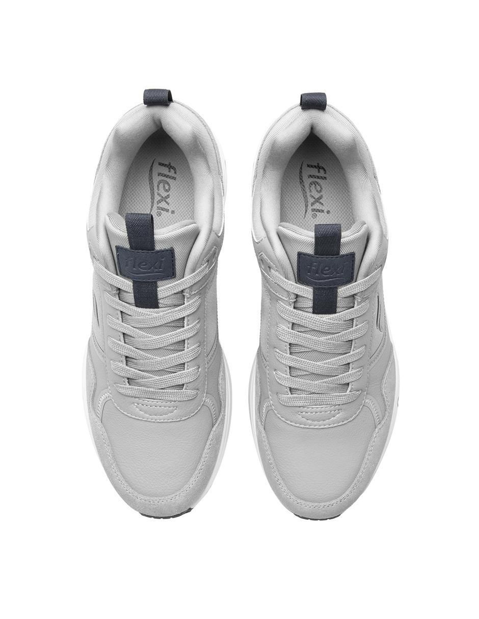 "tenis" "de piel"(si aplica) flexi sin familia "para hombre"