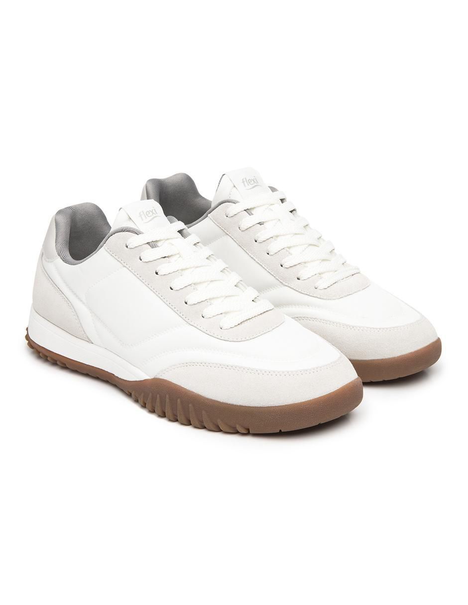 "tenis" "de piel"(si aplica) flexi sin familia "para hombre"