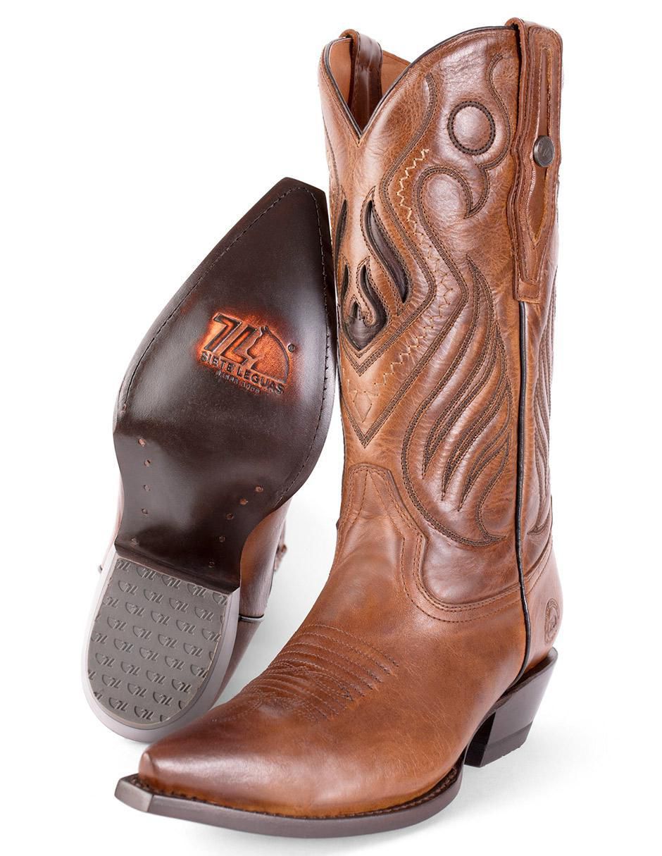 Bota Vaquera de piel para hombre 3