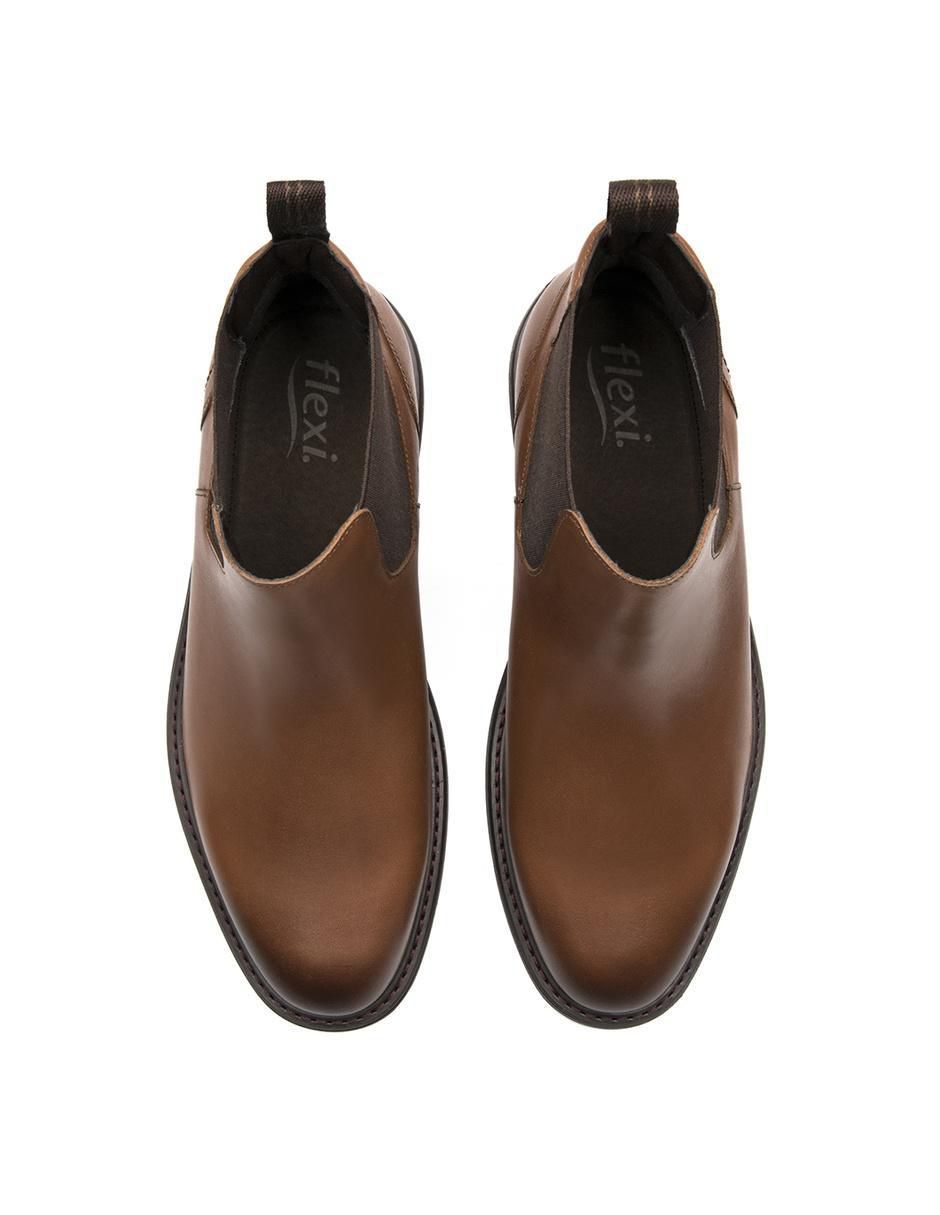 Botín de piel para hombre 4
