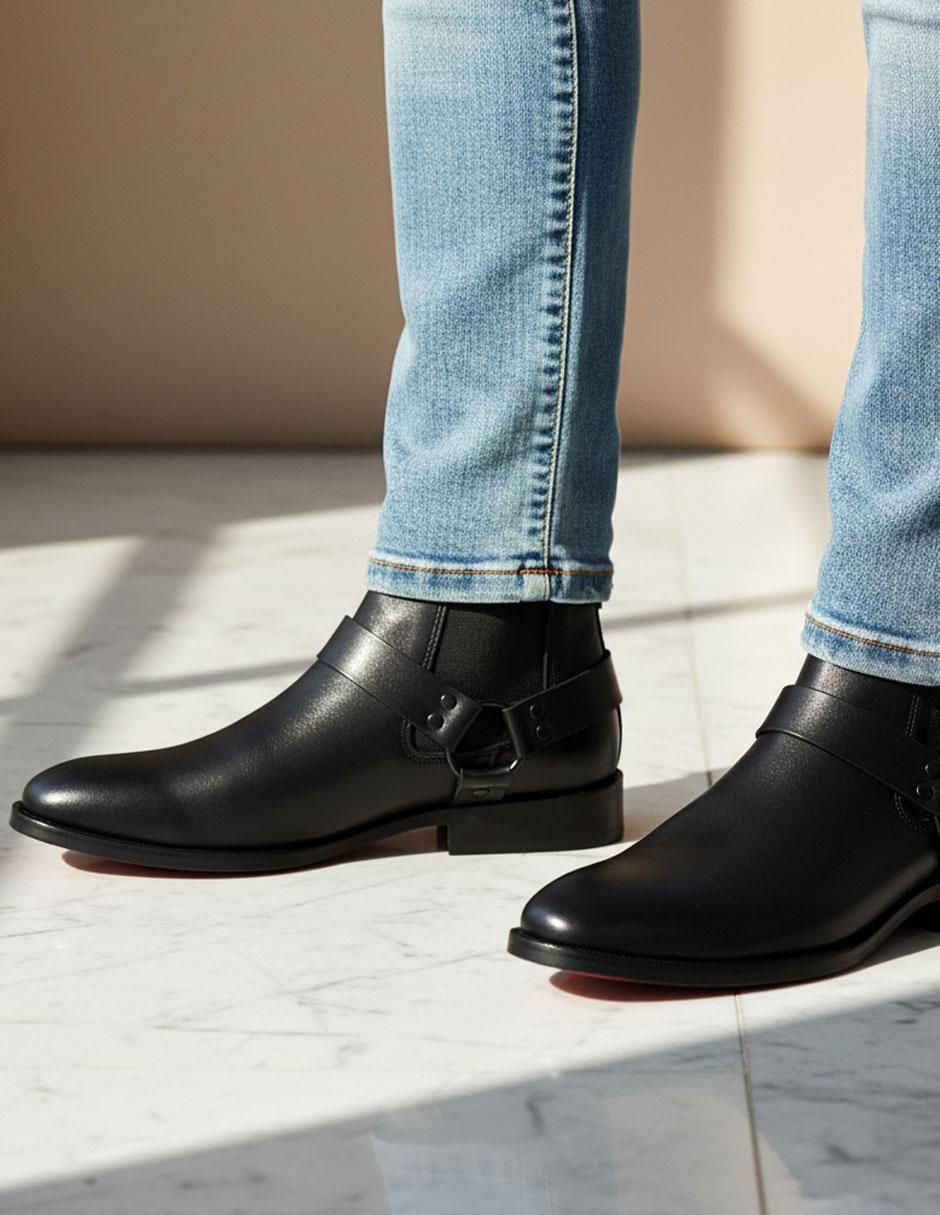 Bota de piel para hombre 2