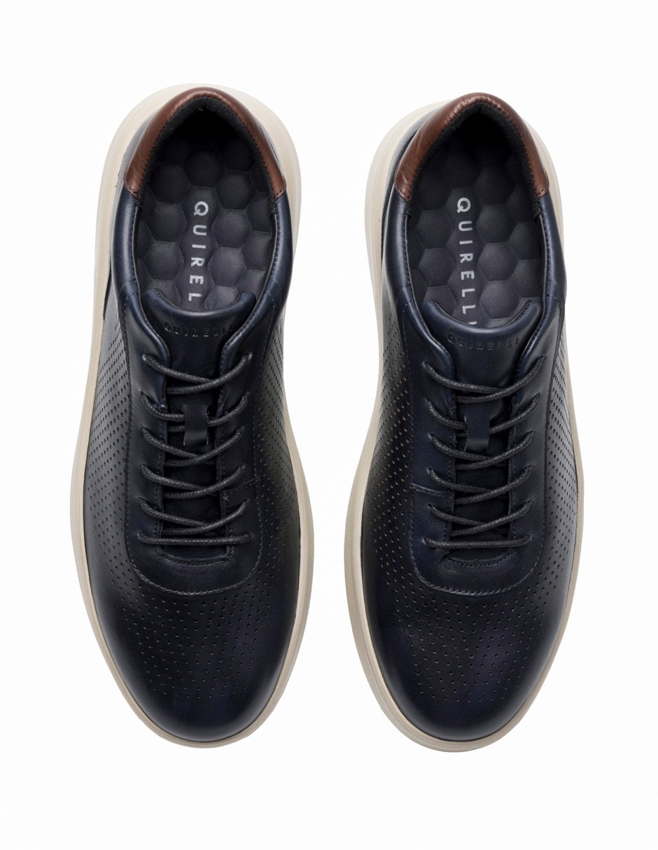 Tenis de piel para hombre 4