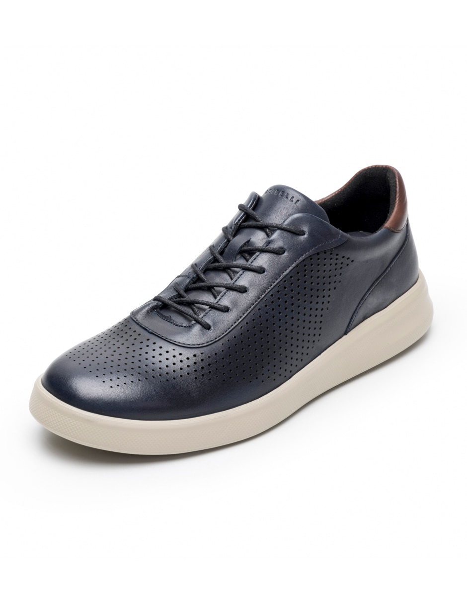 Tenis de piel para hombre 8