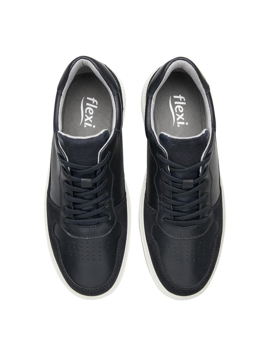 Tenis de piel para hombre 4
