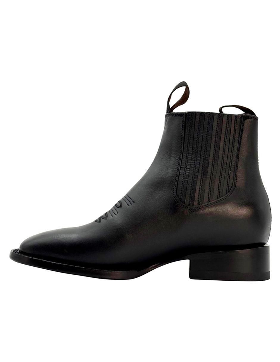 Bota/botín calzado del bajío sin familia o colección "de" piel "para hombre"
