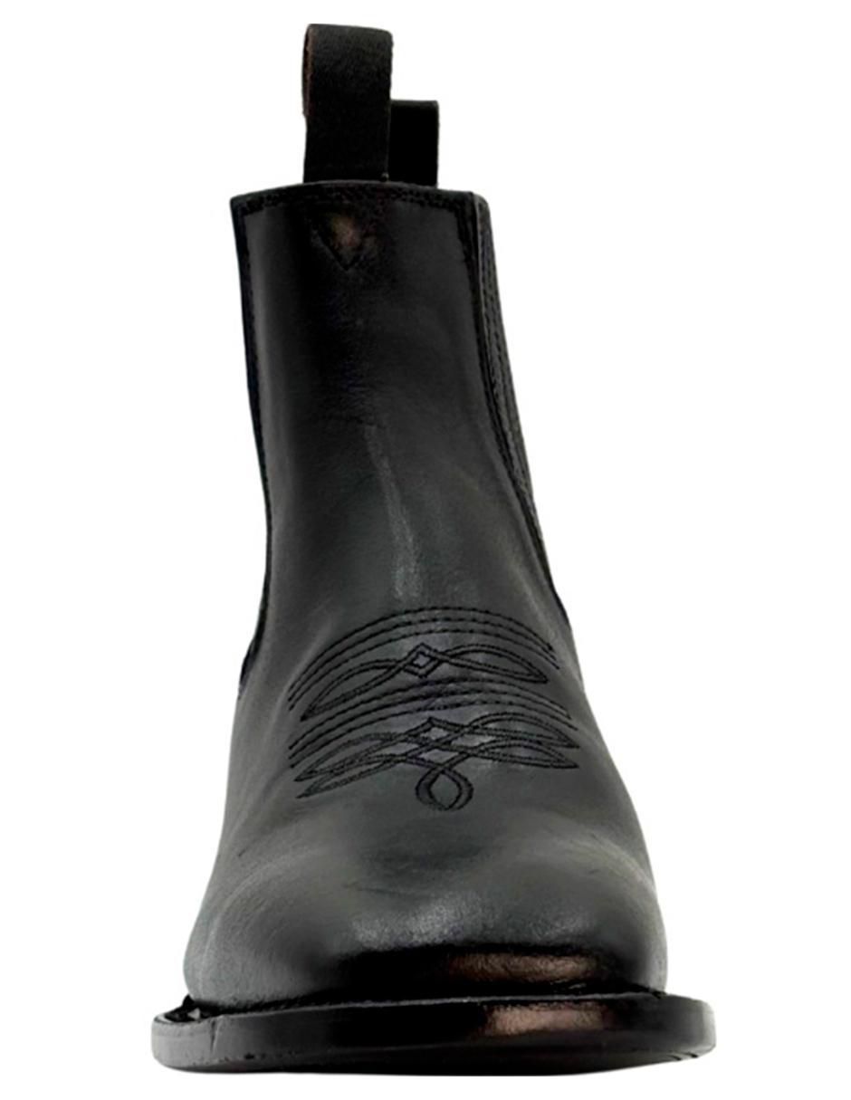 Bota/botín calzado del bajío sin familia o colección "de" piel "para hombre"