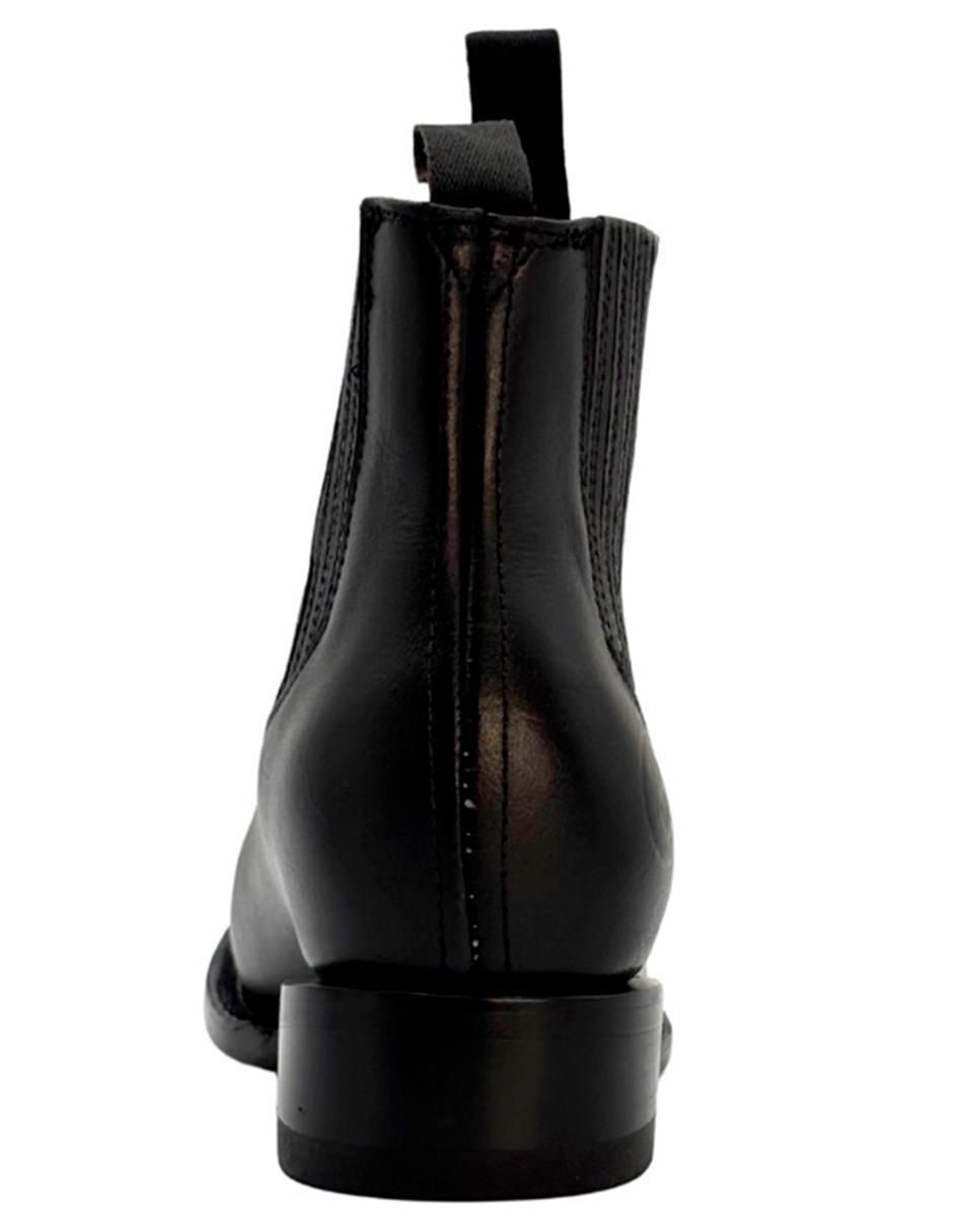 Bota/botín calzado del bajío sin familia o colección "de" piel "para hombre"
