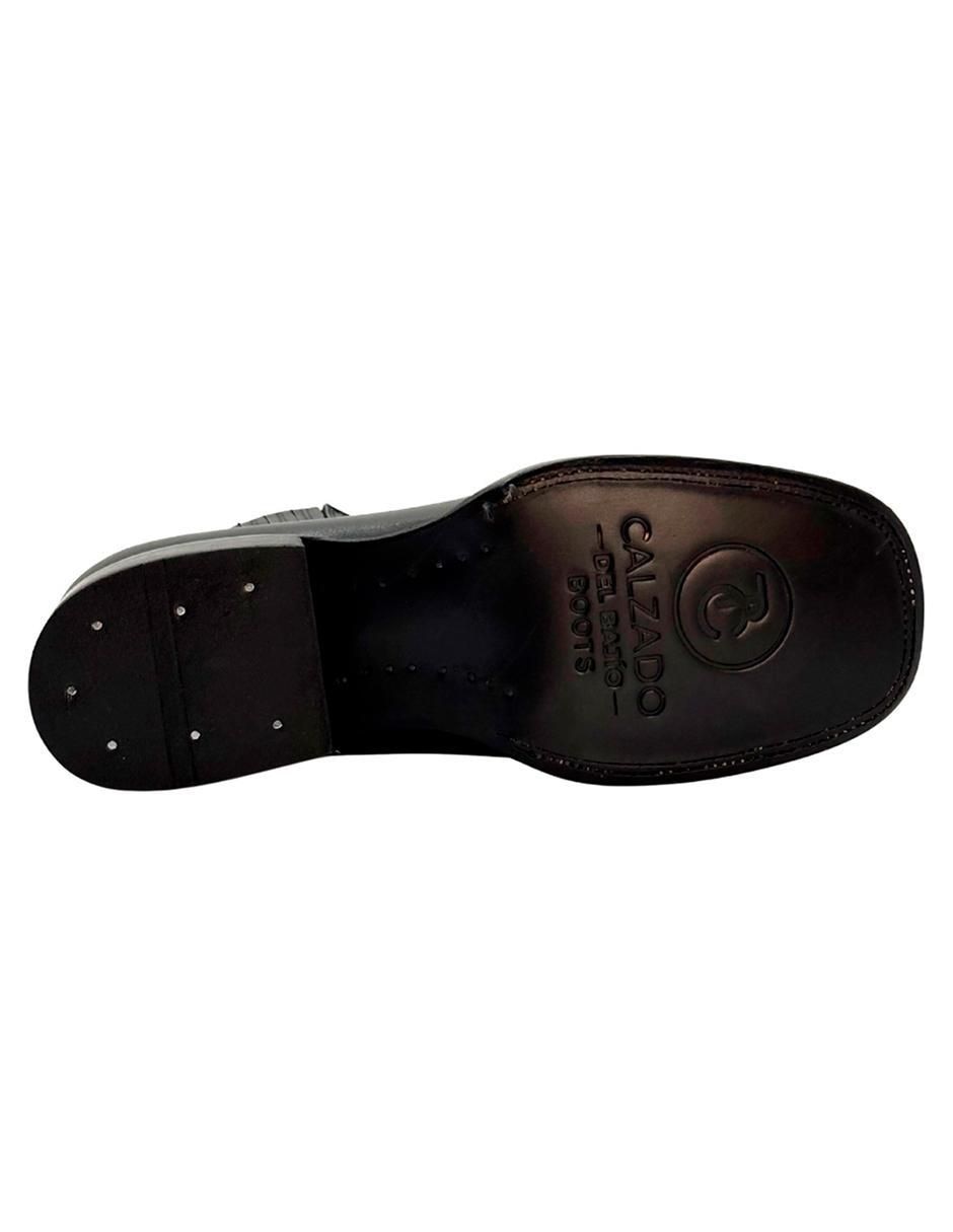 Bota/botín calzado del bajío sin familia o colección "de" piel "para hombre"