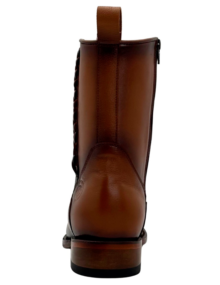 Bota/botín calzado del bajío sin familia o colección "de" piel "para hombre"