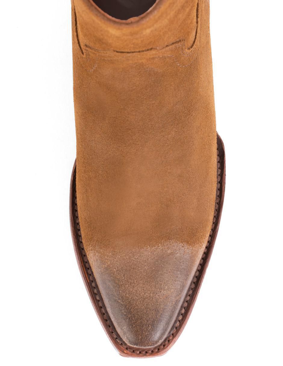Botín Vaquero de piel para hombre 4