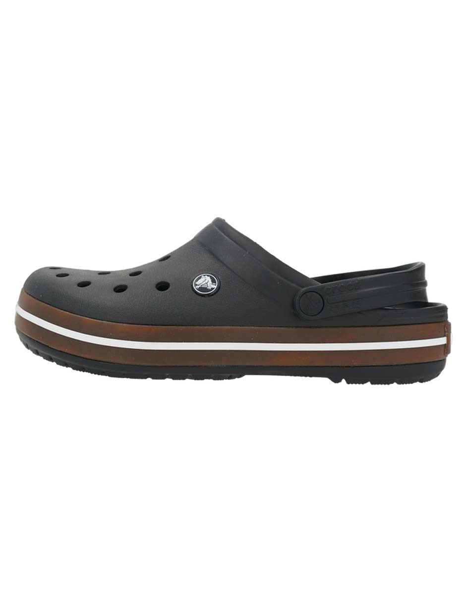 Sandalia Crocband Gum Clog para hombre