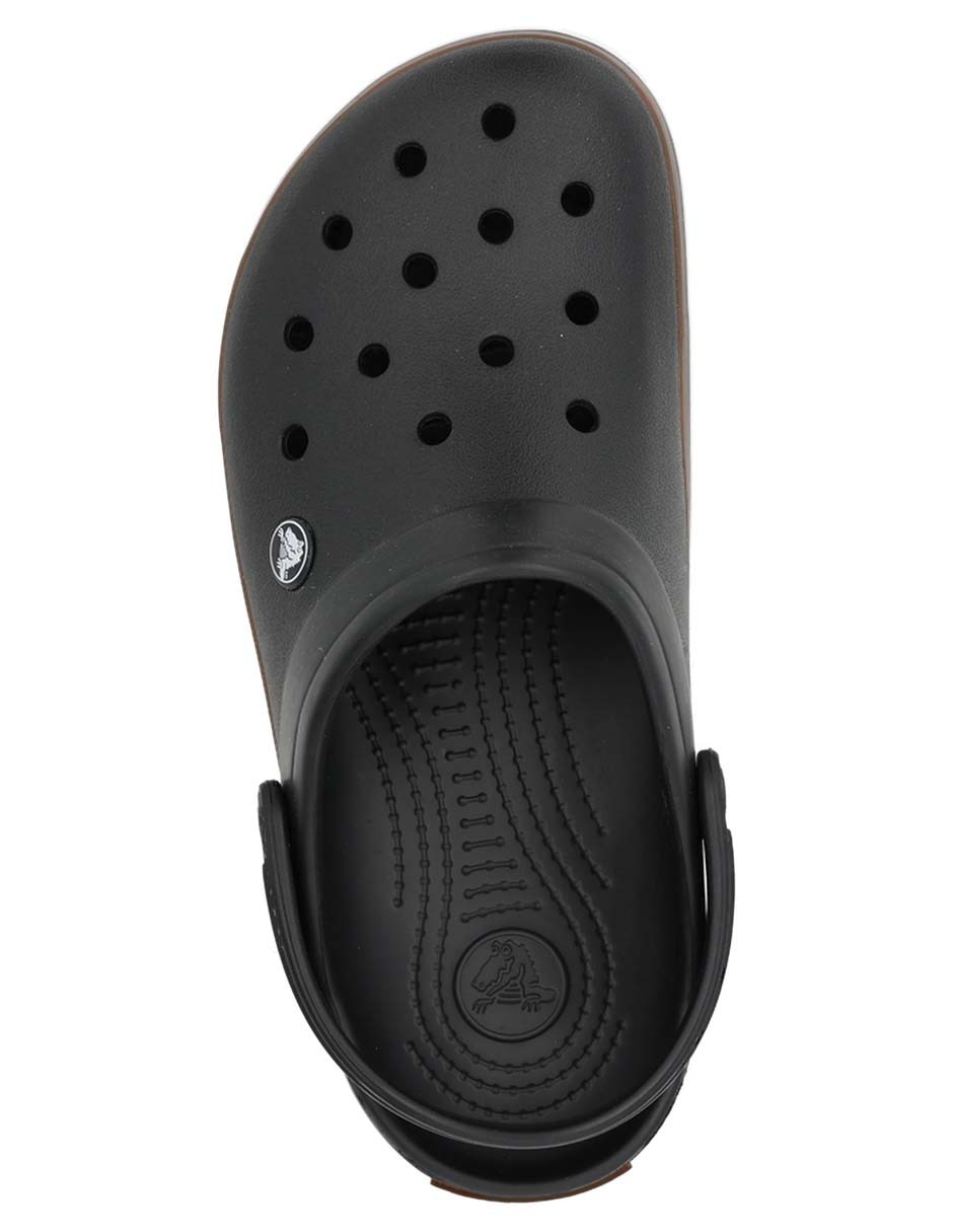 Sandalia Crocband Gum Clog para hombre 5